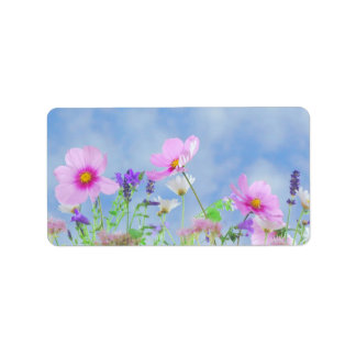 Étiquette Fleur sauvage