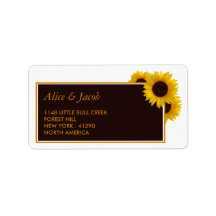 Fleurs de soleil rustiques - Mariage floral