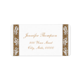 Étiquette Floral Designs par William Morris - Address Labels