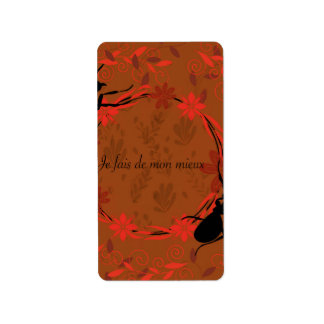 Étiquette fourmi, affirmation positive ,phrase inspirante