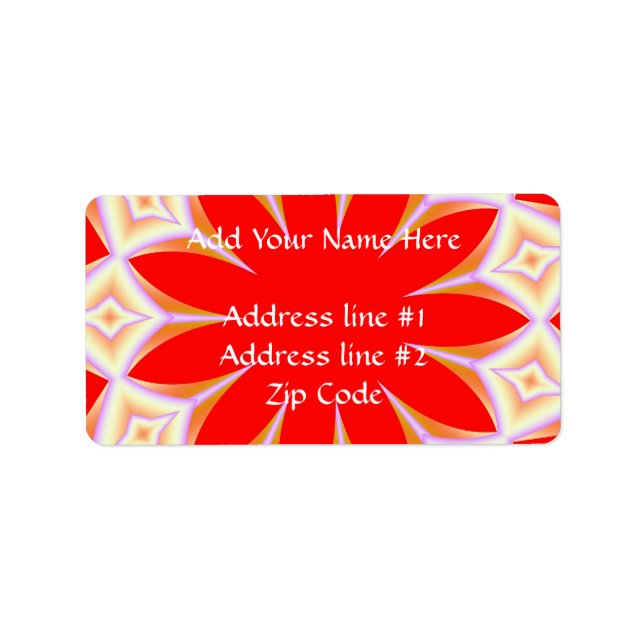 Étiquette Fractalscope 29 (Devant)