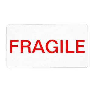 ÉTIQUETTE FRAGILE