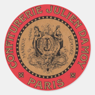 Étiquette français vintage