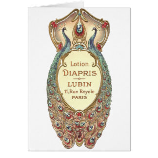 Étiquette français vintage de savon