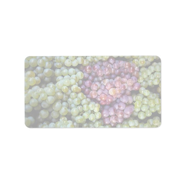 Étiquette Fruit de raisin délicieux (Devant)