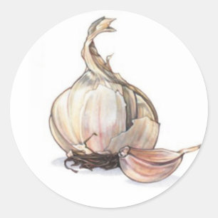 Étiquette Garlic Garden