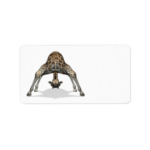 Étiquette Girafe flexible