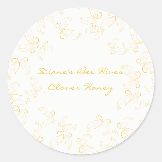 Étiquette Gold Leaf (Devant)