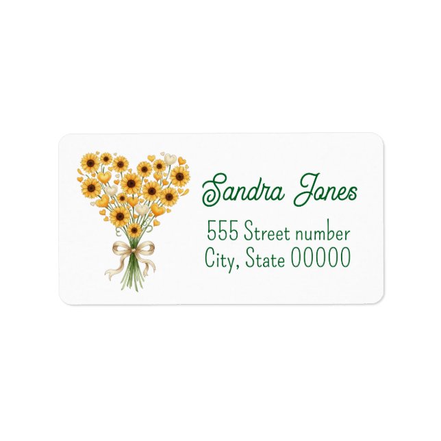 Étiquette Gorgeous one of a-kind address labels (Devant)