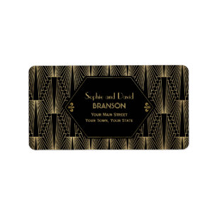 Étiquette Grand Gatsby des années 20