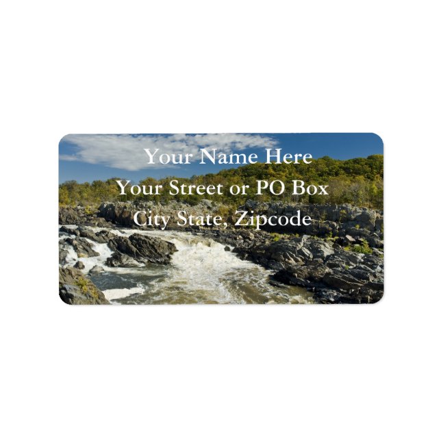 Étiquette Great Falls (Devant)