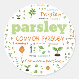 ÉTIQUETTE HERB WORD - PARSLEY
