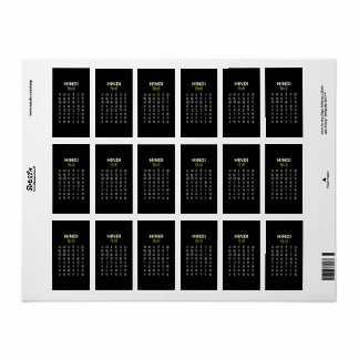 Étiquette Hindi Alphabet अ–क्ष Devanagari Script