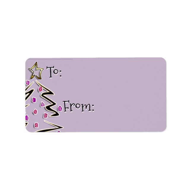 Étiquette Hip Holidaze De - Lavender Fog (Devant)