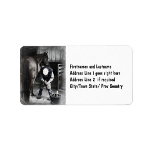 Étiquette Horse Hoof Trim & Farrier Services