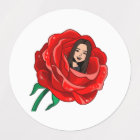 Étiquette hydrofuge multifonction à cercle moyen