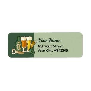 Étiquette Icônes de bière