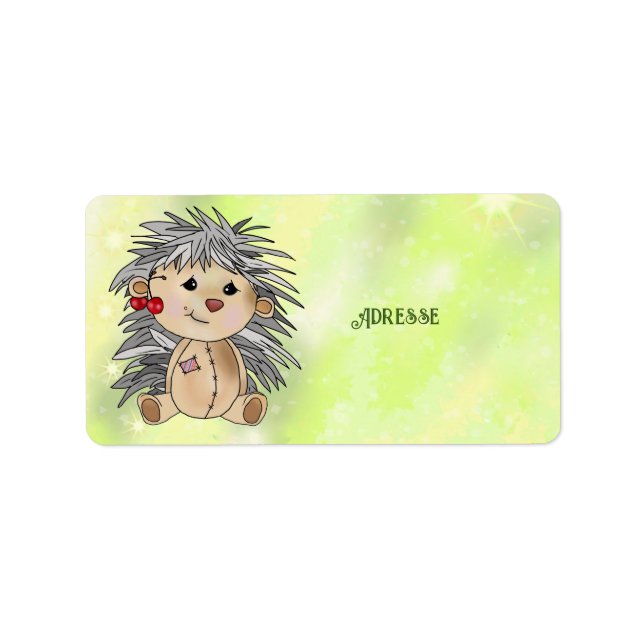 Étiquette Igel avec cerises (Devant)