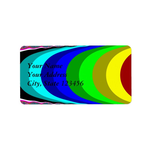 Étiquette Il nous faut un arc-en-ciel (Devant)