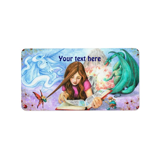 Étiquette Imagination (Devant)