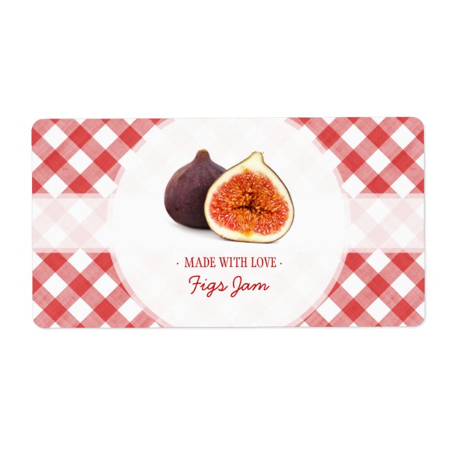 Étiquette Jam Fig (Devant)