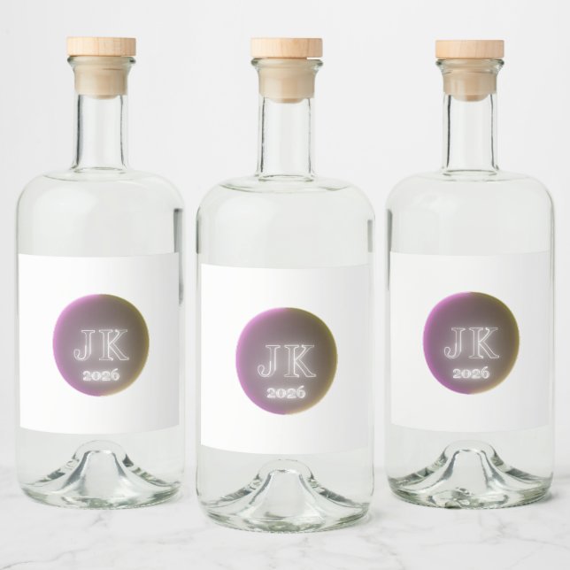 Étiquette JK 2026 (Bouteilles)