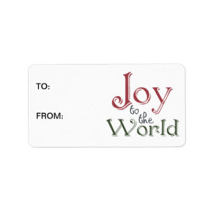 Étiquette Joy to the world