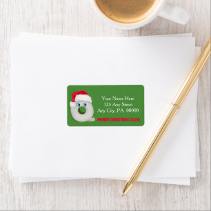 Étiquette Joyeux Noël Festive Toilet Paper 2020