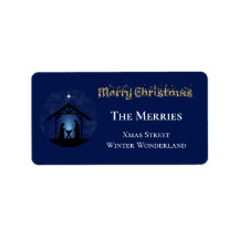 La crèche de Noël Scène religieuse