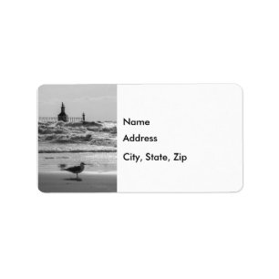 Étiquette Label d'address de Beauty and Force