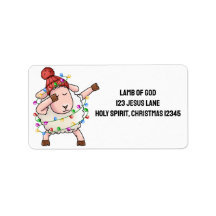 Lampe à mouton dab dabbin favori lumières de Noël