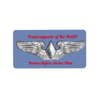 Étiquette L'autocollant des ailes WASP