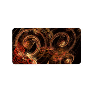 Étiquette Le son de la musique Art Abstrait