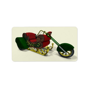 Étiquette Le trike du Père Noël