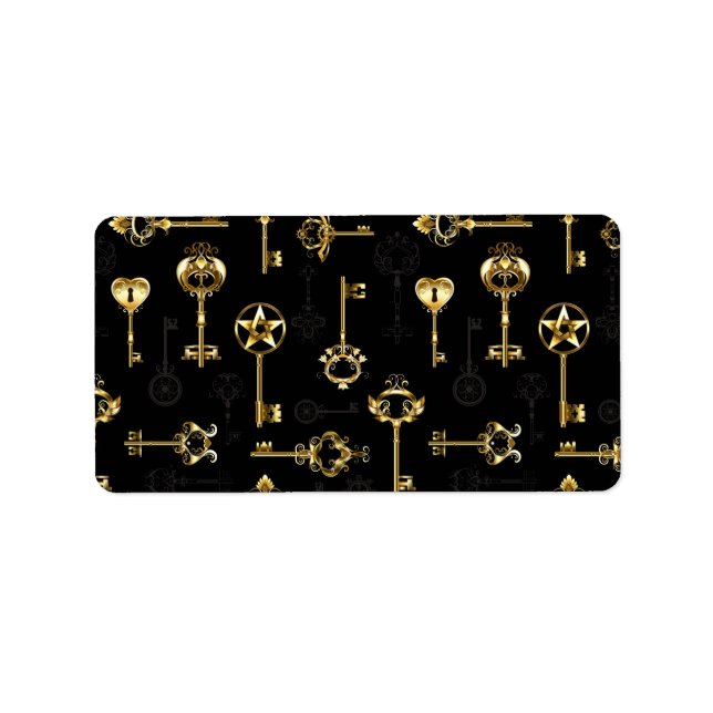 Étiquette Les Patters de Seamless avec Golden Keys (Devant)
