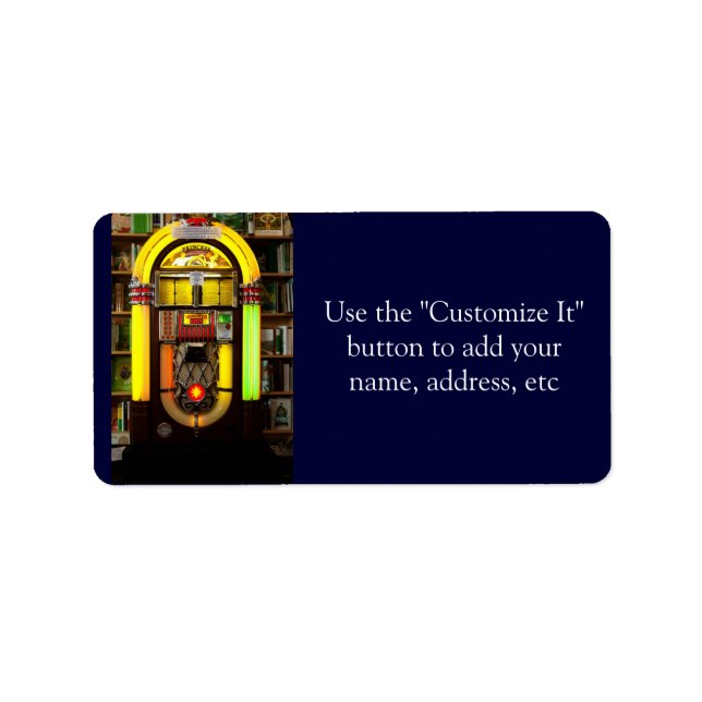 Étiquette Librairie ancienne (Devant)