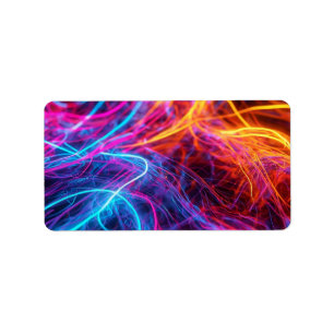 Étiquette Lignes de néon