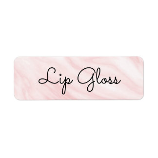 Étiquette Lipgloss