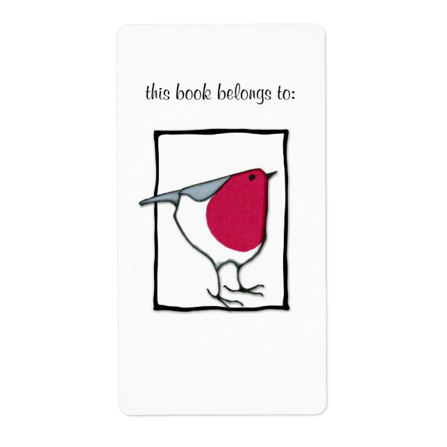 Étiquette Little Robin Boplate (Devant)