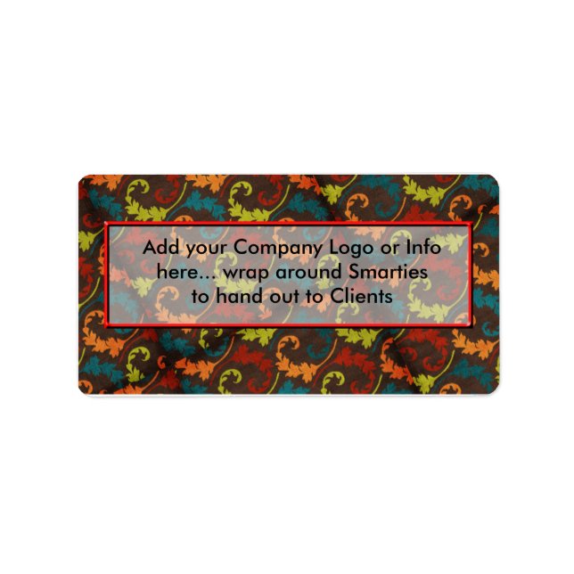 Étiquette Logo de l'entreprise Smartie Candy wrappers Étique (Devant)