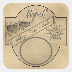 ÉTIQUETTE MAGICK POTIONS