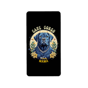 Étiquette Maman Cane Corso