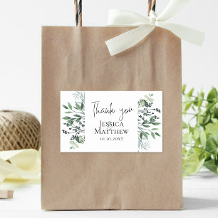 Étiquette Mariage de l'Eucalyptus botanique