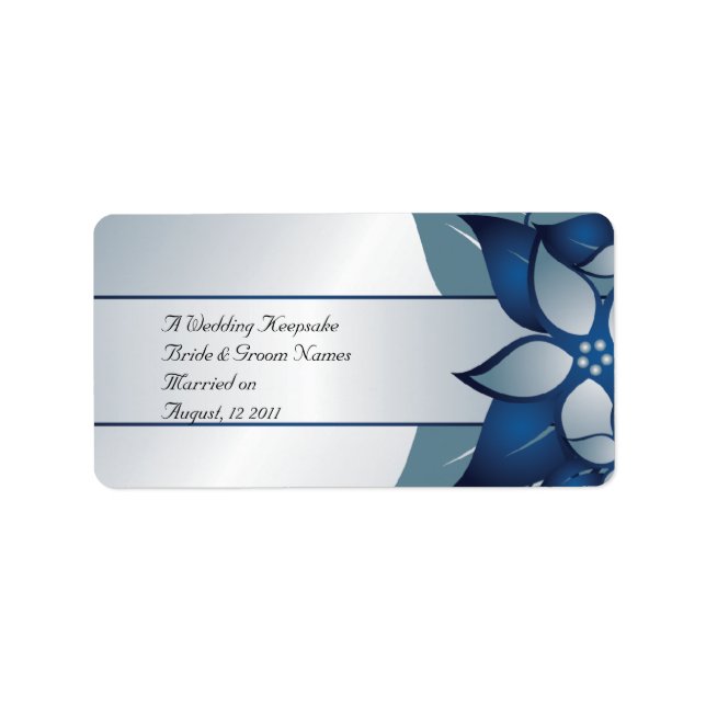 Étiquette Mariage Favor Lip Balm Tube (Devant)