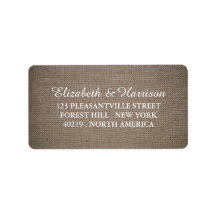 Mariage Rustique Burlap