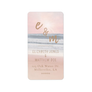 Étiquette Mariage sur la plage au coucher du soleil Mariag