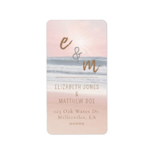 Étiquette Mariage sur la plage au coucher du soleil Mariag