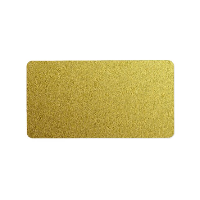 Étiquette Modèle texturé à huile d'or (Devant)