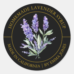Étiquette moderne Lavender