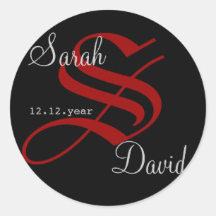 Étiquette monographique personnalisé